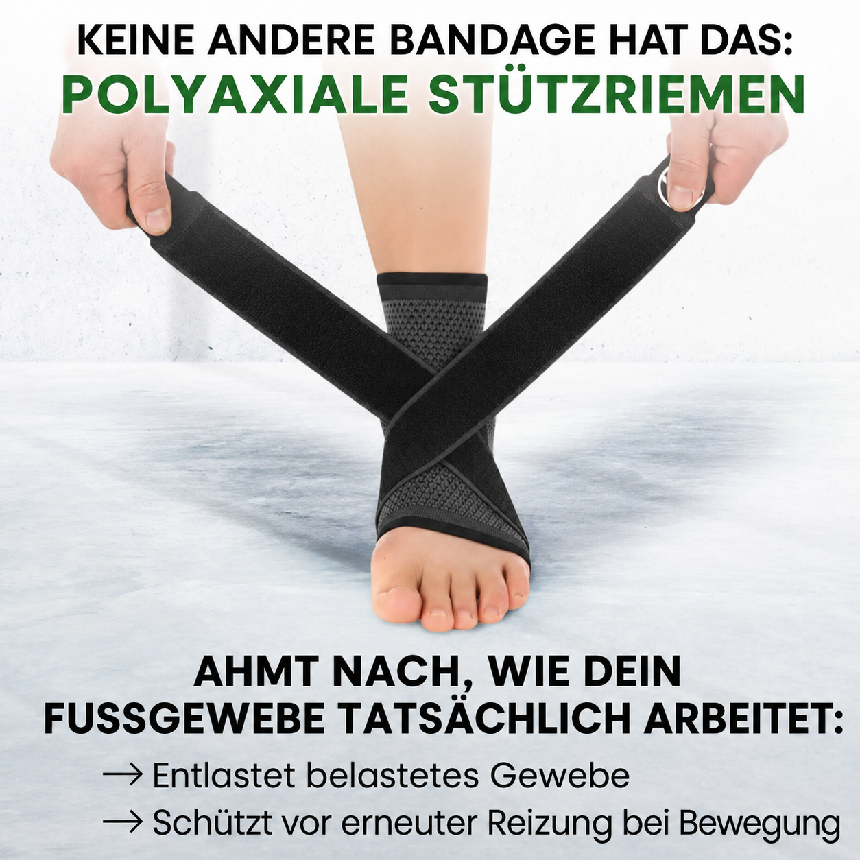Fussklar Stützriemen